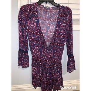 Purple American Eagle Romper